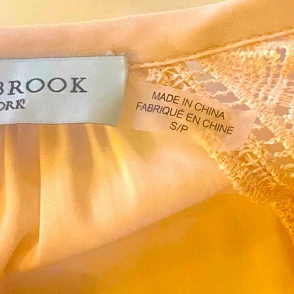 RAMY BROOK Winnie Crochet Lace Embroidered Peasant Blouse Blush Pink SZ S - Picture 3 of 4